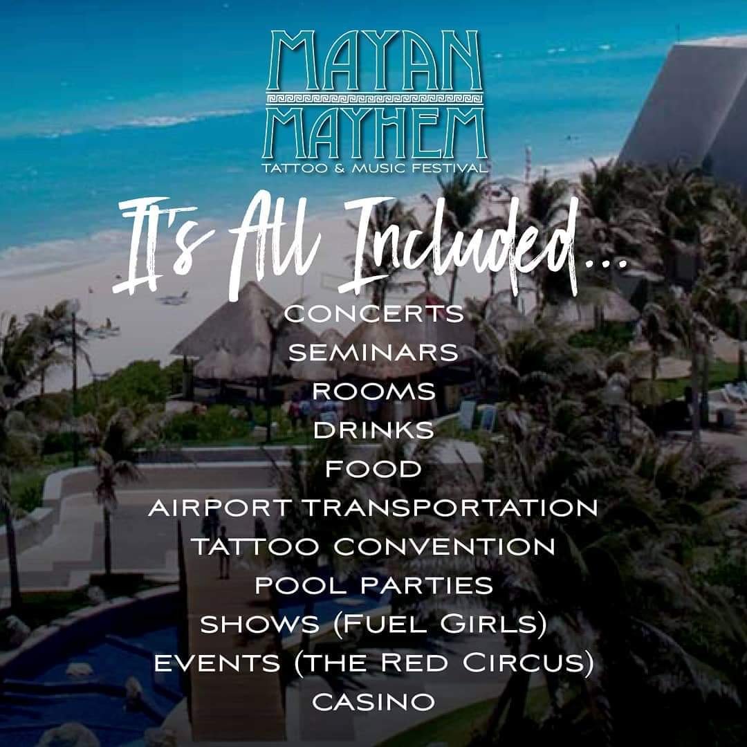 FB IMG 1564080687598 Mayan Mayhem: nuevo festival de música y tatuaje en Cancún Summa Inferno | Metal + Rock & Alternative Music