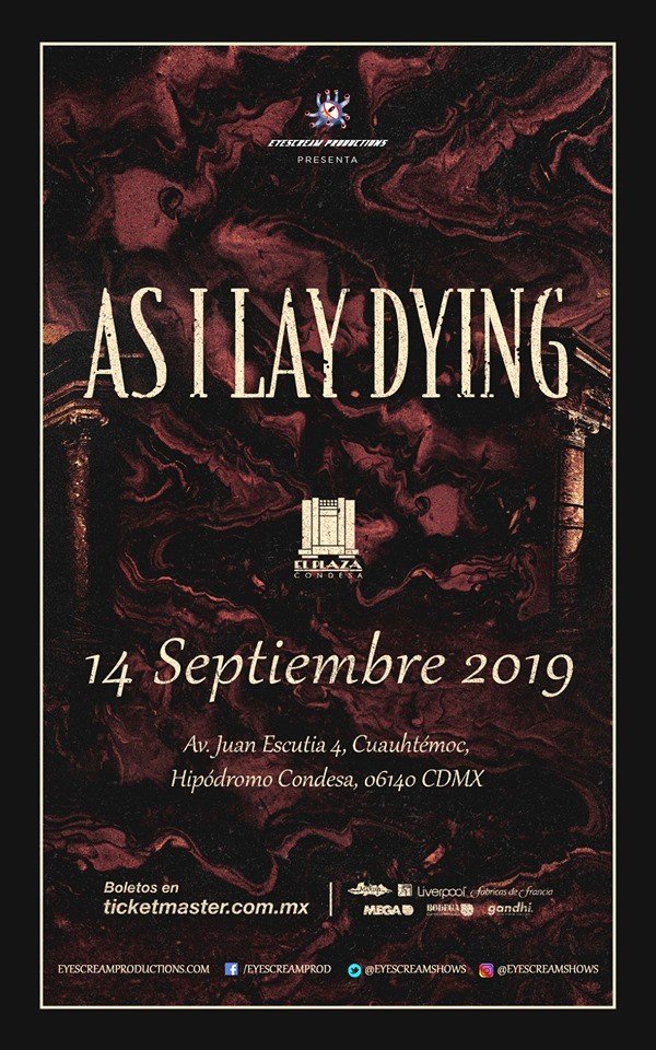 As I Lay Dying lanzará nuevo álbum, 'Shaped By Fire' en Septiembre Summa Inferno | Metal + Rock & Alternative Music