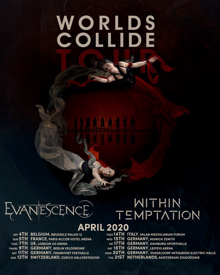 70203585 10156303718941786 7171516767708119040 n Evanescence y Within Temptation anuncian gira conjunta en Europa Summa Inferno | Metal + Rock & Alternative Music