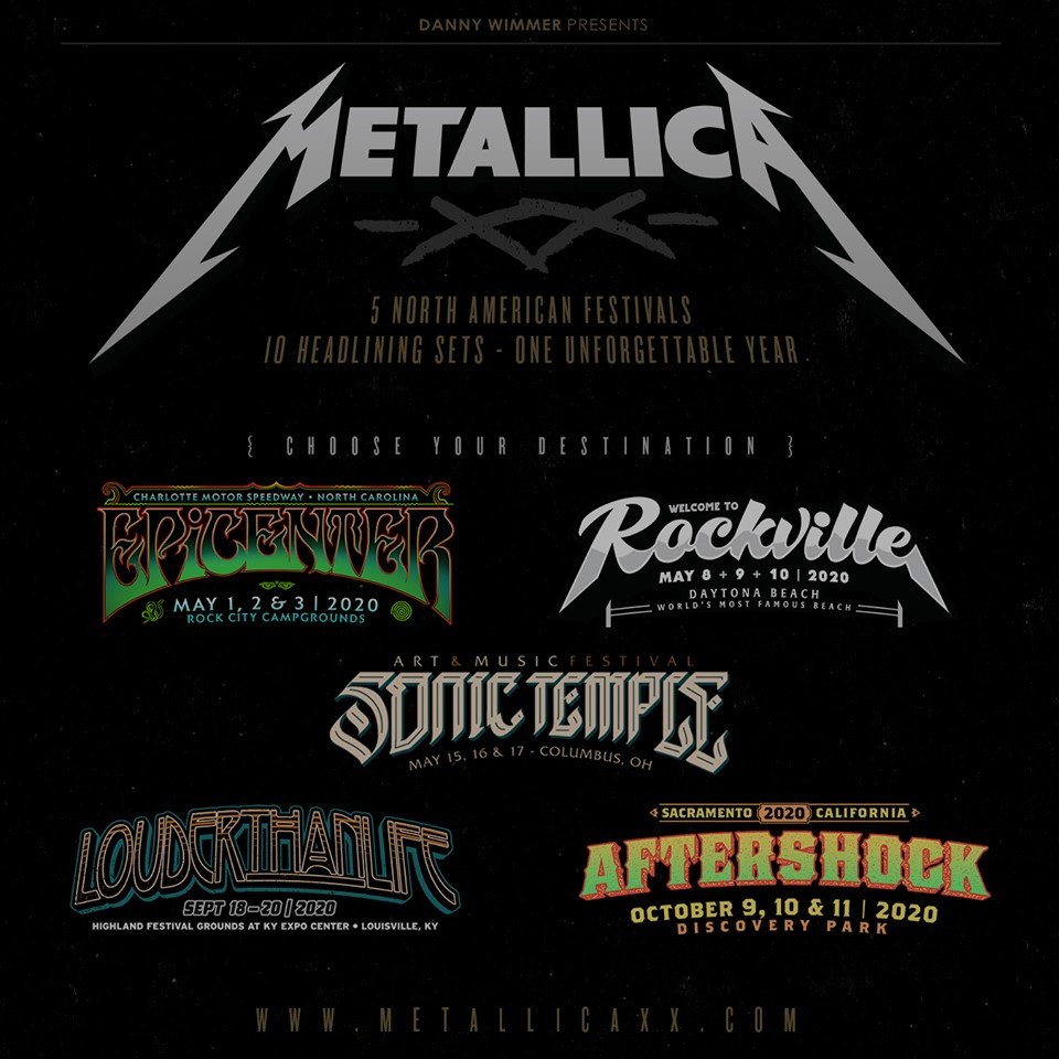 71849101 10156374408605264 9075135625794945024 n Metallica confirmado como headliner de cinco festivales en Estados Unidos Summa Inferno | Metal + Rock & Alternative Music