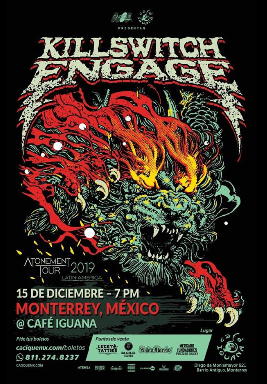 Captura de Pantalla 2019 10 23 a las 11.37.47 Killswitch Engage confirma su regreso a México en 2019 Summa Inferno | Metal + Rock & Alternative Music