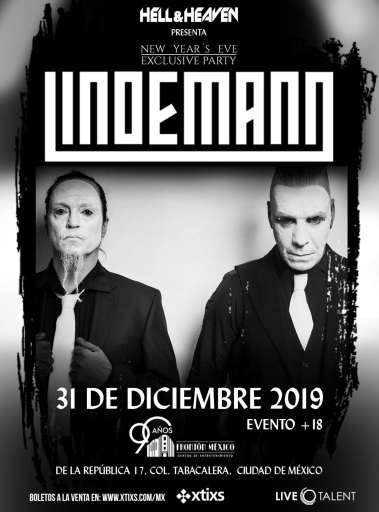 ¡Lindemann anuncia show en México! 9 Lindemann Poster