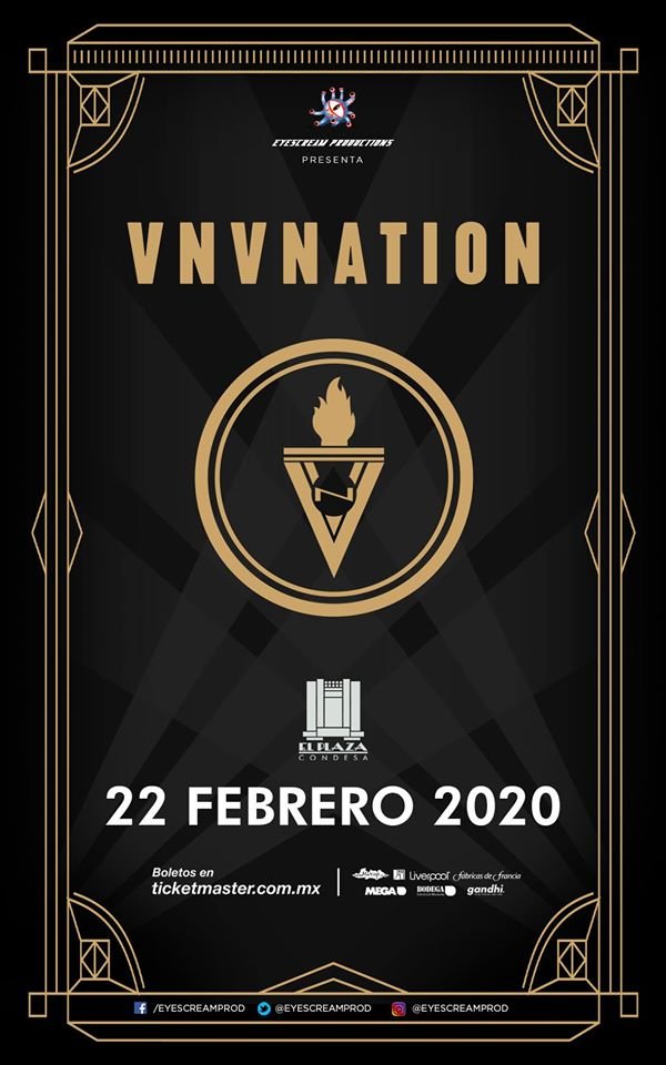 vnv 2 ¡VNV Nation vuelve a México en 2020! Summa Inferno | Metal + Rock & Alternative Music