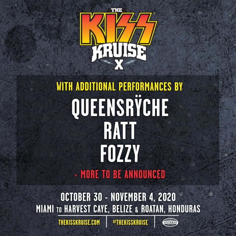 kisskruise20 KISS anuncia la primera parte del cartel de su crucero en 2020 Summa Inferno | Metal + Rock & Alternative Music