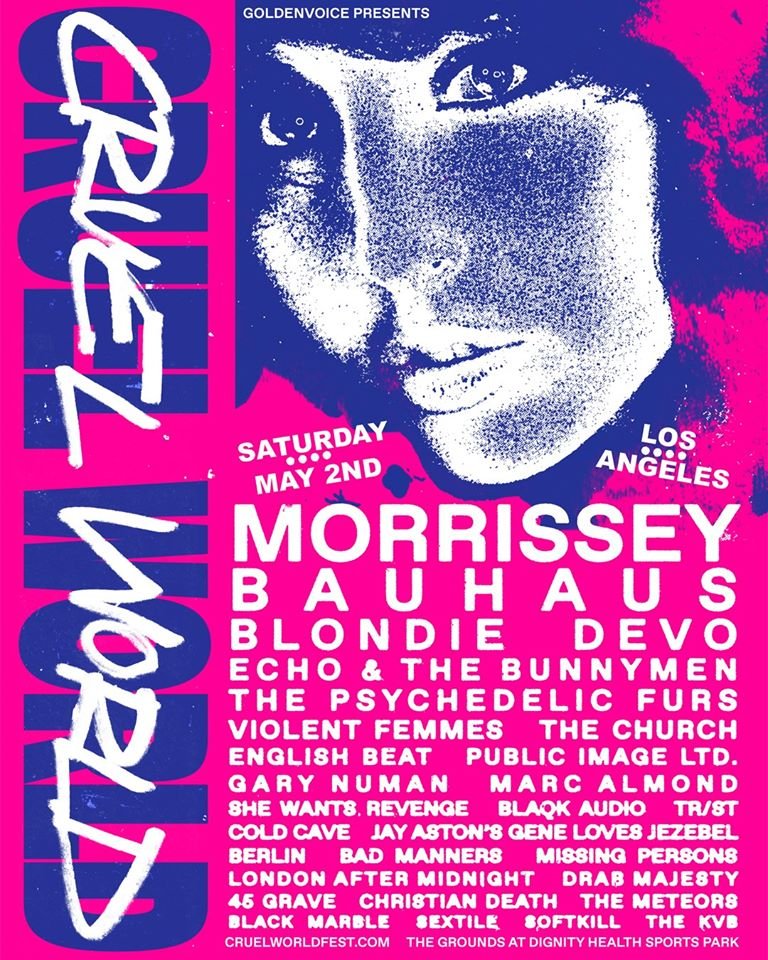 84629182 1280972675422053 3468605701234884608 n Morrissey, Bauhaus, Echo & The Bunnymen y más, juntos en el Cruel World Fest en Los Angeles Summa Inferno | Metal + Rock & Alternative Music