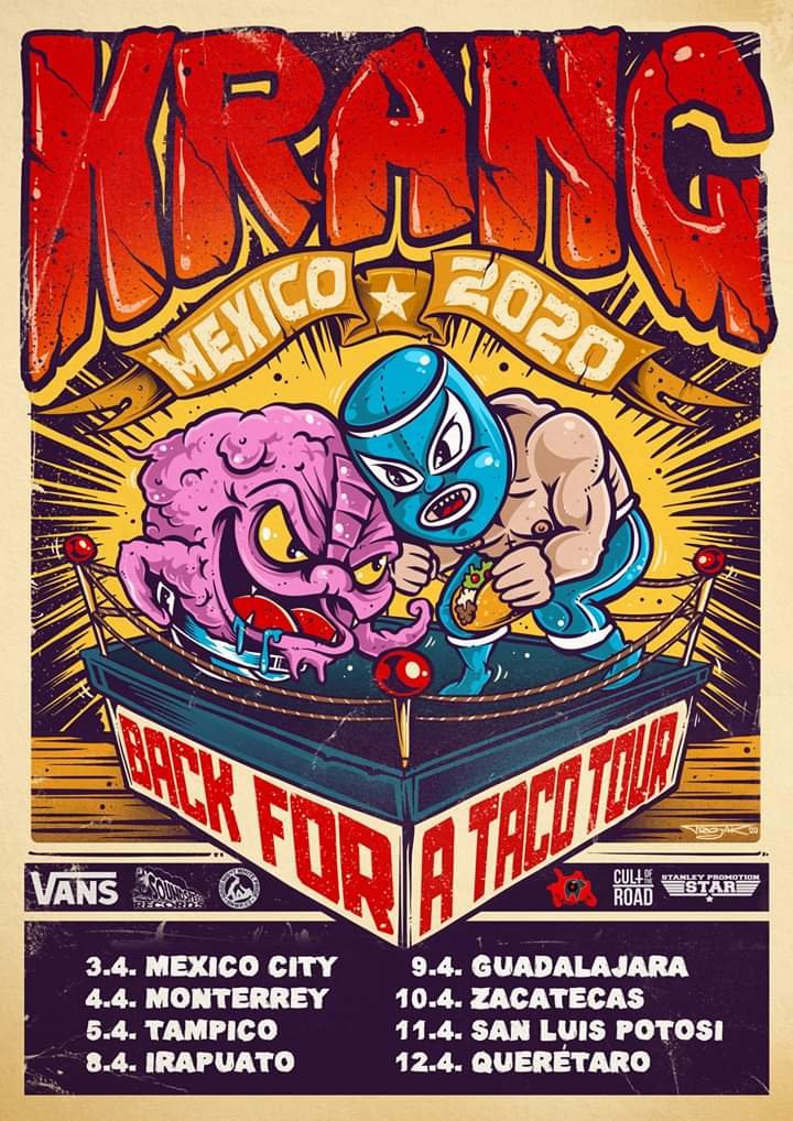 FB IMG 1581545955950 Los checos de Krang (si, como el de las tortugas ninja) llegan con su skate punk a México Summa Inferno | Metal + Rock & Alternative Music