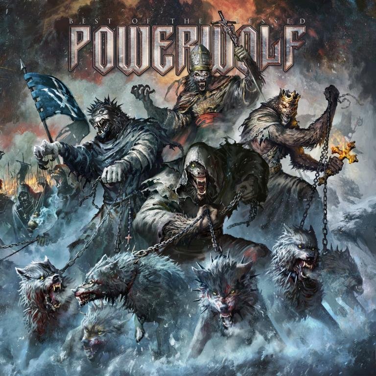 K1024 best of the blessed frontcover 300dpi Powerwolf comienza a escribir su nuevo álbum de estudio Summa Inferno | Metal + Rock & Alternative Music