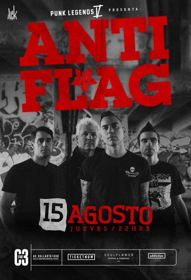 anti01 Anti-Flag anuncia shows en México Summa Inferno | Metal + Rock & Alternative Music