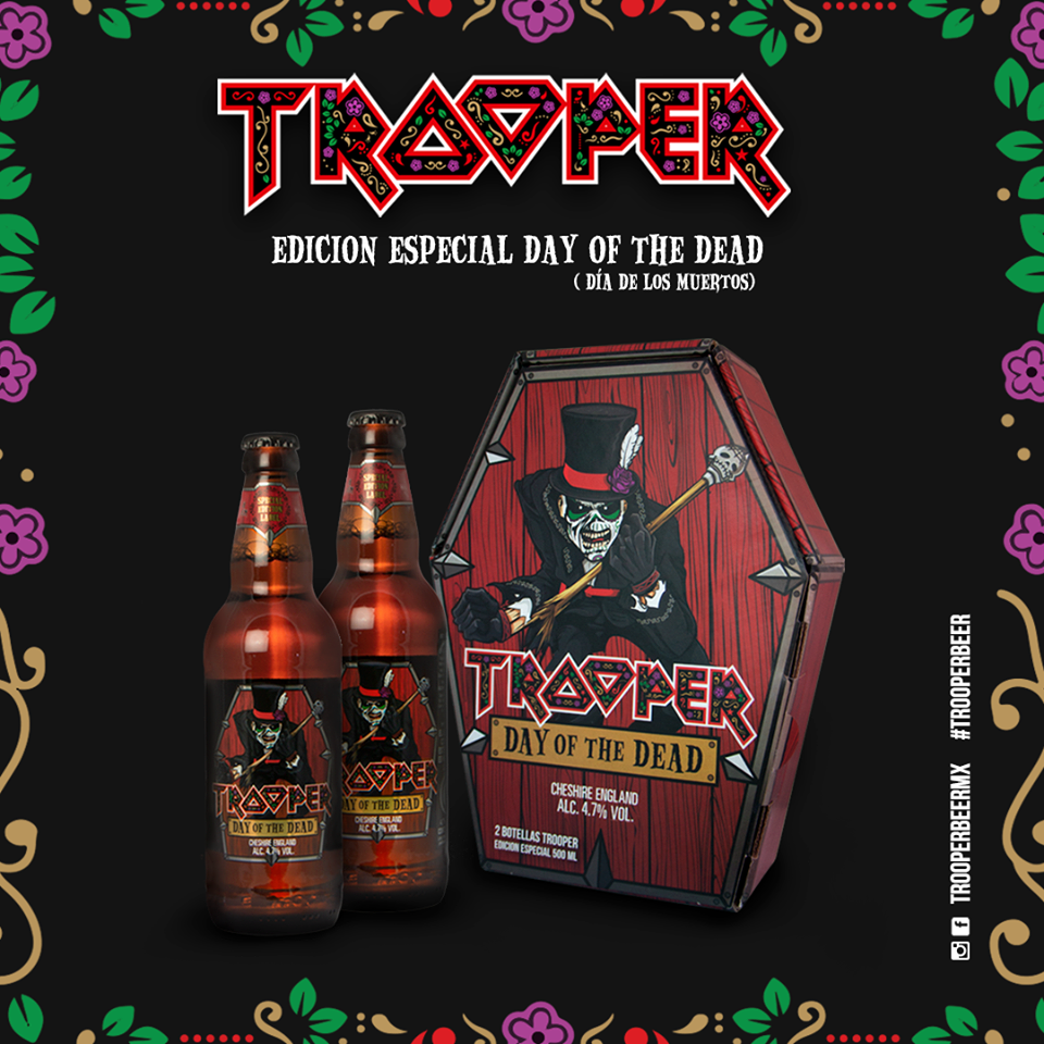71957753 408978296481818 2659677297119854592 n Iron Maiden presentará su cerveza Trooper del Día de los Muertos Summa Inferno | Metal + Rock & Alternative Music