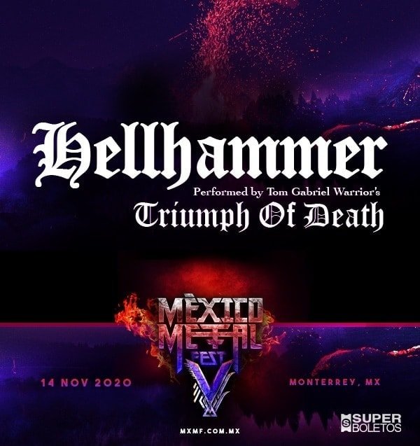 97650498 1367390926780227 1281172019794149376 n Tom G. Warrior traerá a Hellhammer al México Metal Fest Summa Inferno | Metal + Rock & Alternative Music