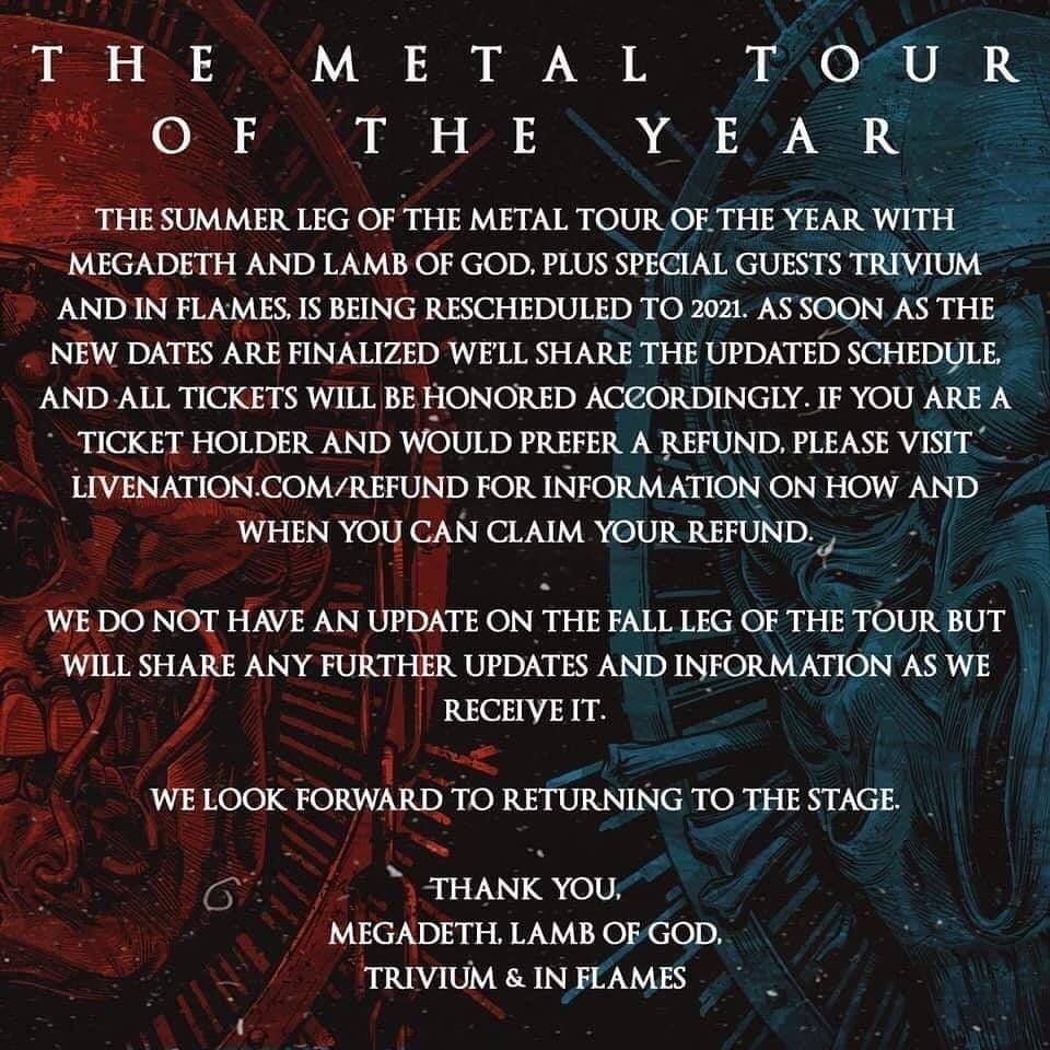 Metal Tour of the Year