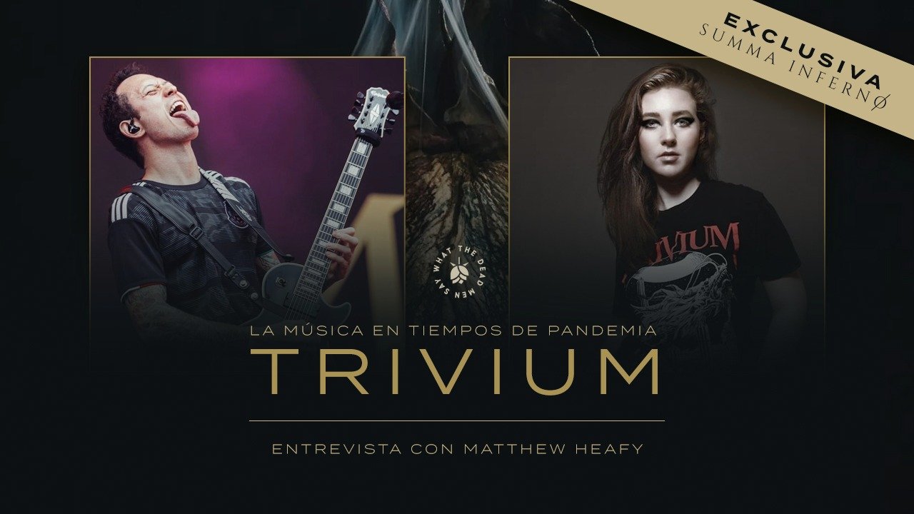 Trivium matt heafy EXCLUSIVA: Matt Heafy nos da detalles de sus nuevas guitarras signature y más Summa Inferno | Metal + Rock & Alternative Music