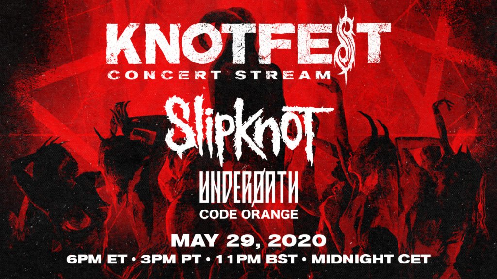 concertstream 1 Slipknot, Code Orange y Underoath harán stream especial mañana Summa Inferno | Metal + Rock & Alternative Music