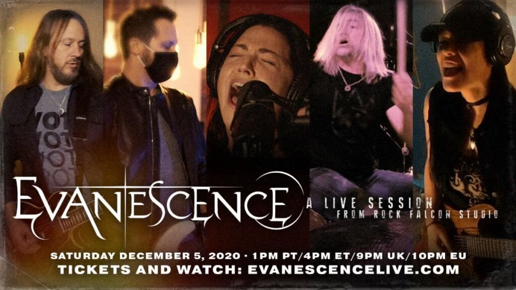 EV LiveFlyer Final1109 72dpi 12 Evanescence anuncia concierto virtual en diciembre Summa Inferno | Metal + Rock & Alternative Music