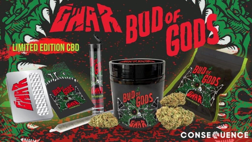 GWAR CBD PR GWAR lanza 'Bud of Gods', su propia línea de CBD Summa Inferno | Metal + Rock & Alternative Music