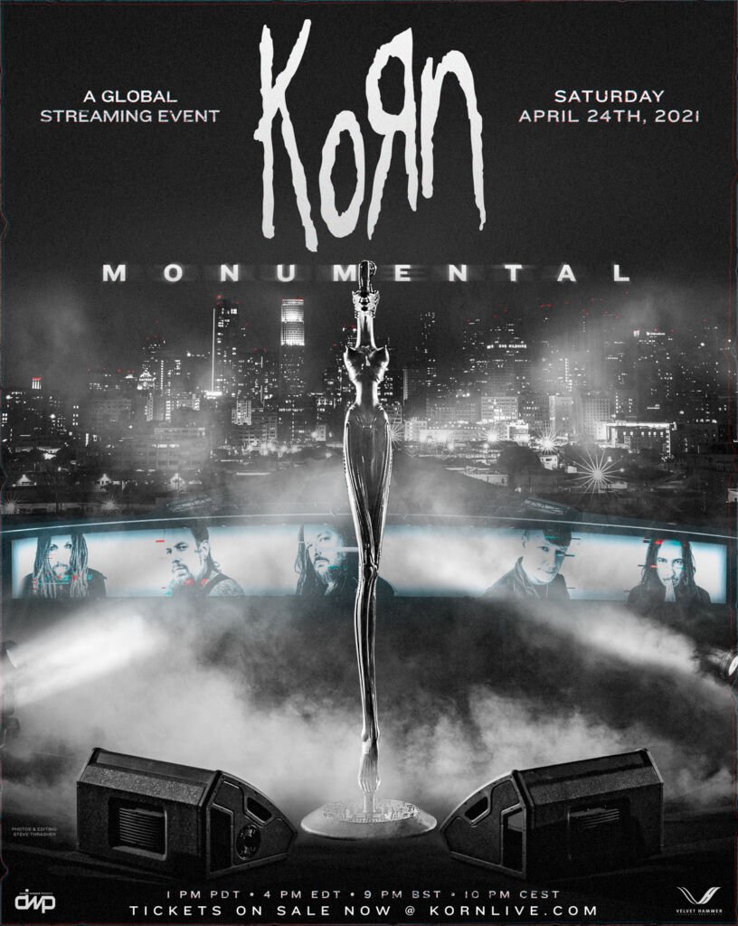 ug3h KornMonumentalAdMat Korn anuncia impresionante concierto vía streaming, 'Monumental' Summa Inferno | Metal + Rock & Alternative Music