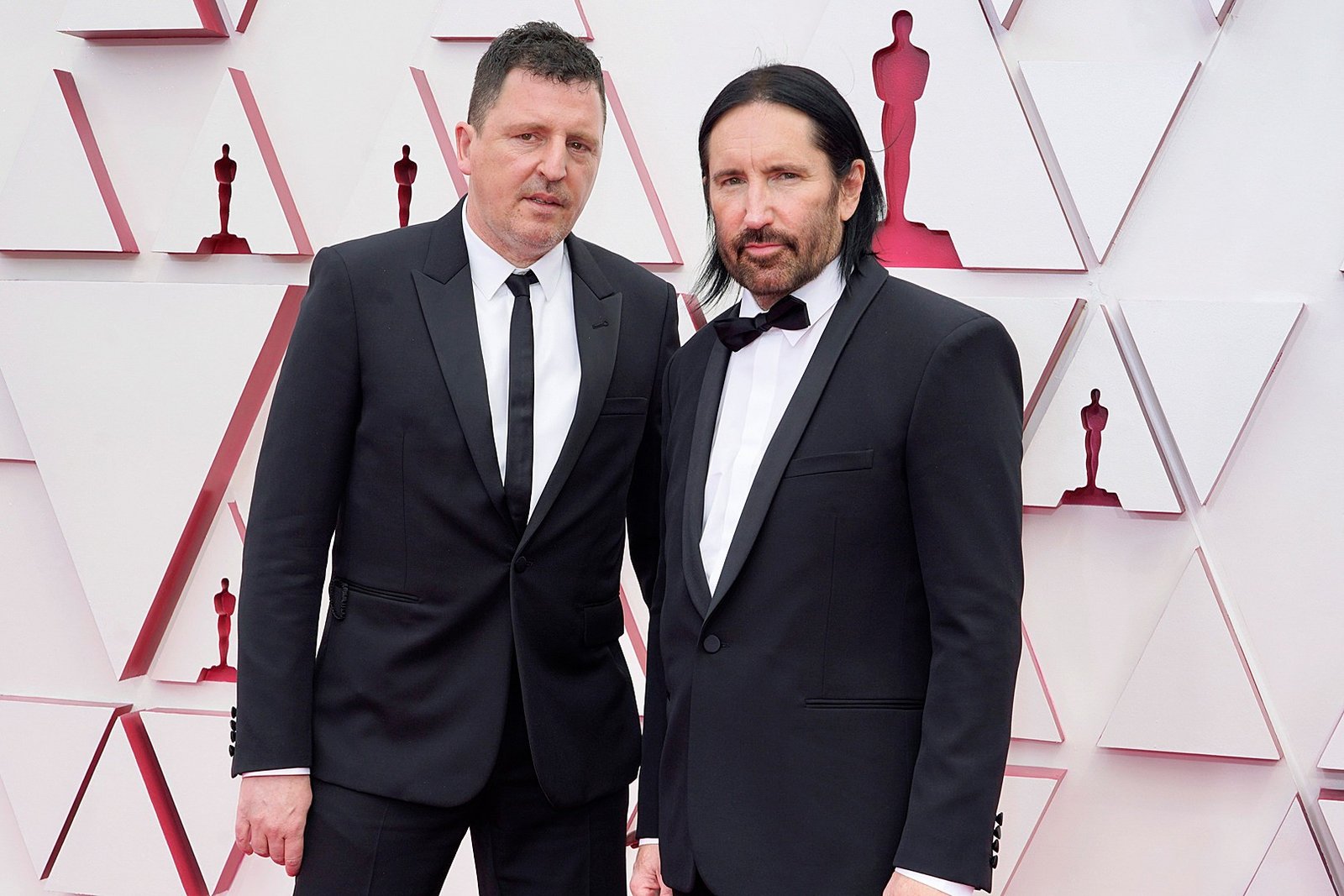 Atticus Ross and Trent Reznor 2021 Academy Awards