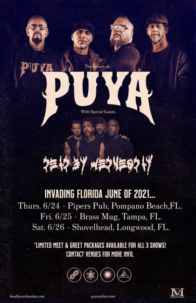Puya tour ¡Puya está de regreso! Summa Inferno | Metal + Rock & Alternative Music