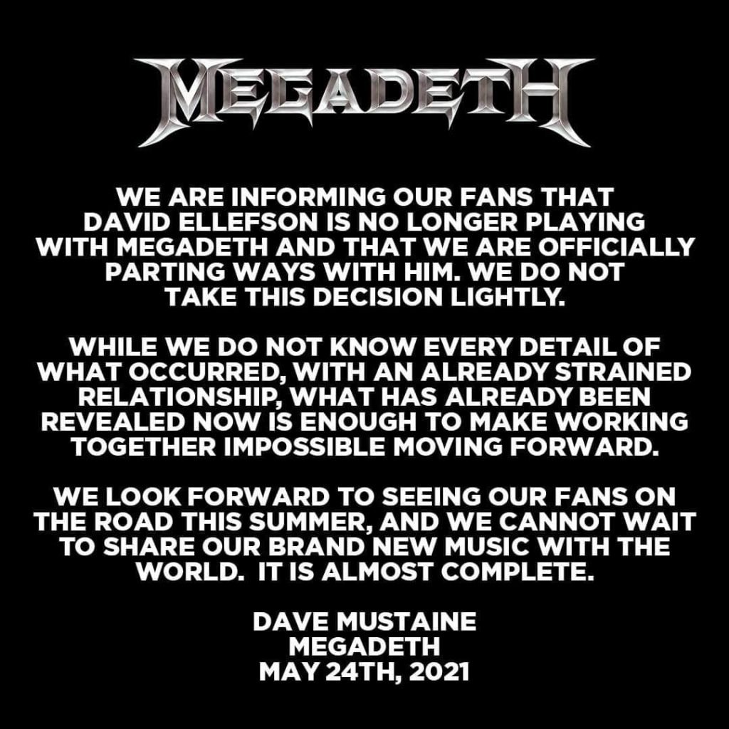 187017996 1661598477359469 2877603878797849846 n Tras escándalo sexual, David Ellefson es despedido de Megadeth Summa Inferno | Metal + Rock & Alternative Music