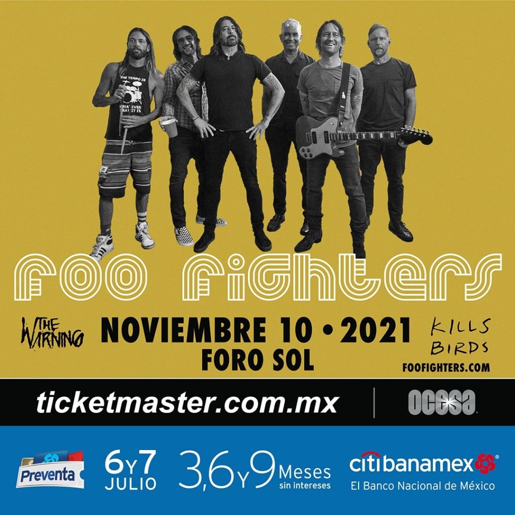205998179 10157923063182161 336541134310571134 n Foo Fighters vuelven a la Ciudad de México en 2021 - Toda la información Summa Inferno | Metal + Rock & Alternative Music
