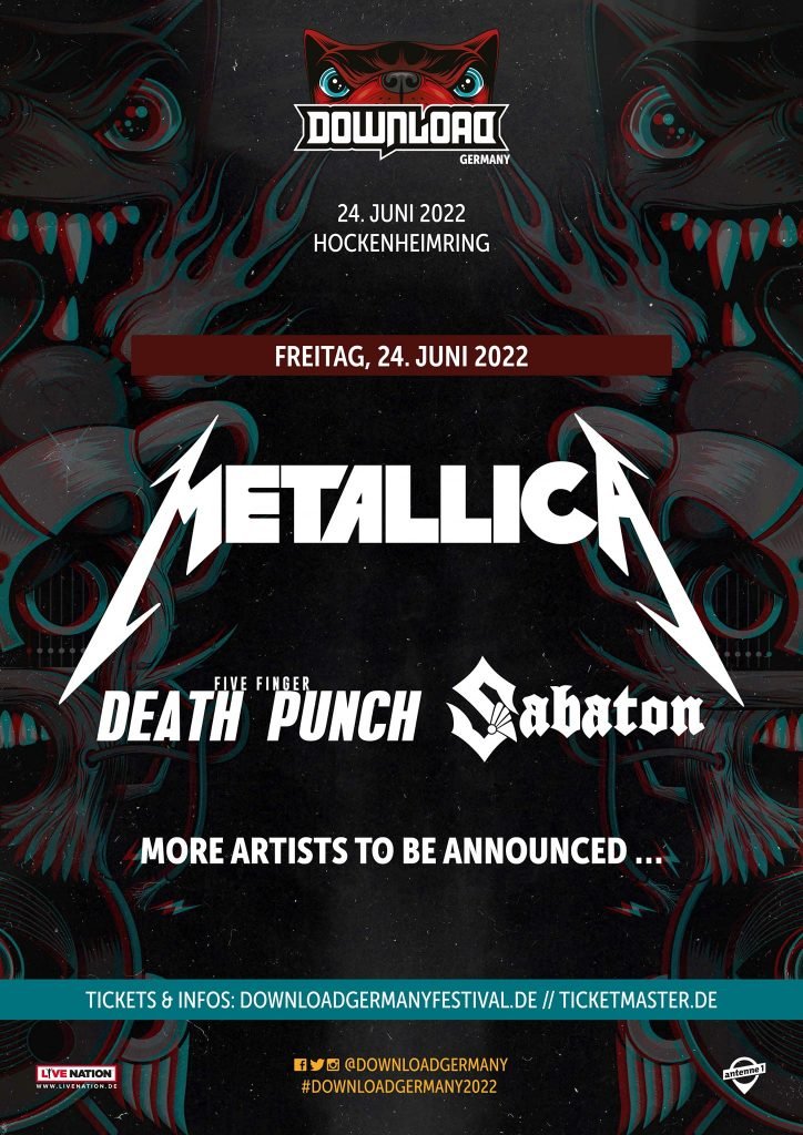 241813887 174493718158465 5768690761651050609 n Download anuncia su primera edición en Alemania, encabezado por Metallica Summa Inferno | Metal + Rock & Alternative Music