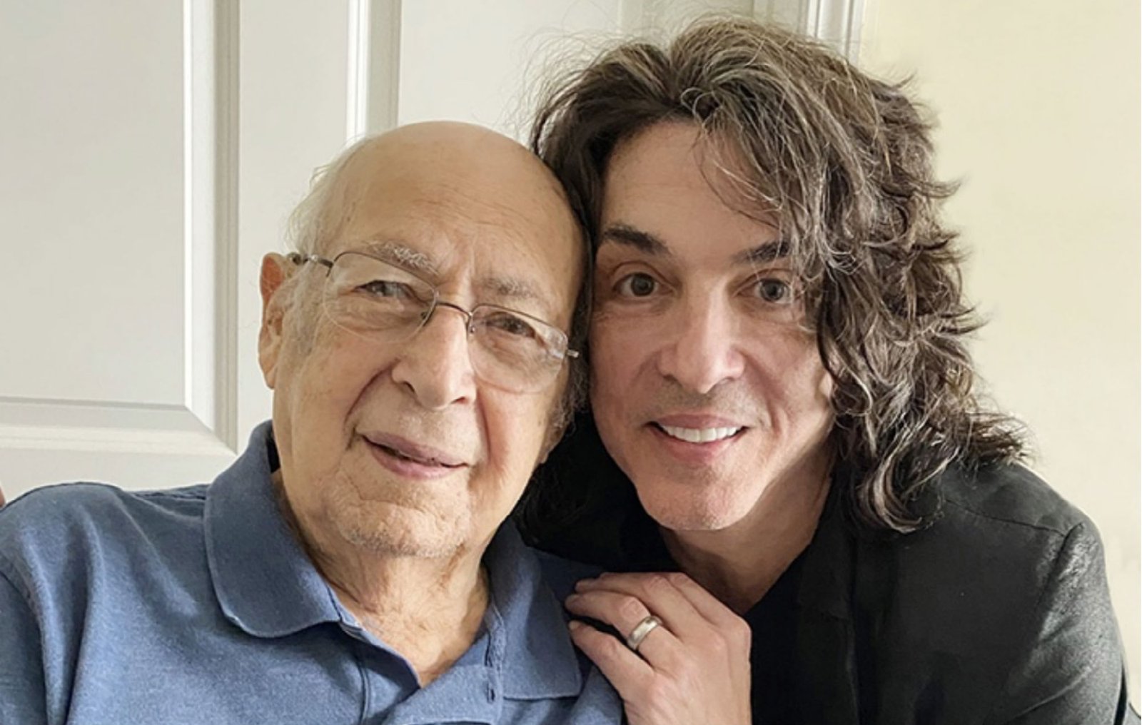 Paul Stanley and his dad