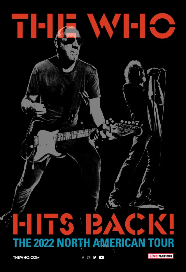 thewhohitsback2022tour The Who anuncia gira por Norteamérica en 2022 Summa Inferno | Metal + Rock & Alternative Music
