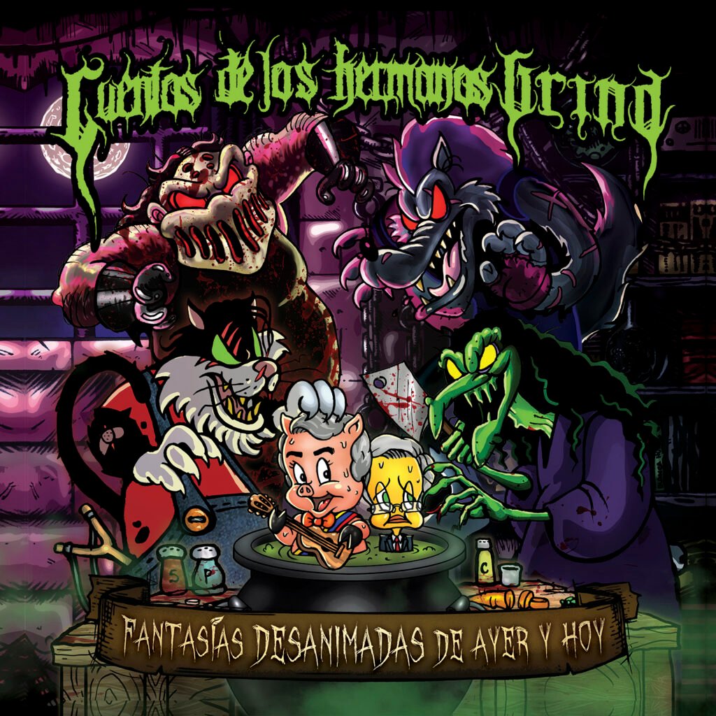 CDLHG Aventuras PortadaFinal 1 Cuentos de los Hermanos Grind anuncia nuevo álbum, 'Fantasías Desanimadas de Ayer y Hoy' Summa Inferno | Metal + Rock & Alternative Music