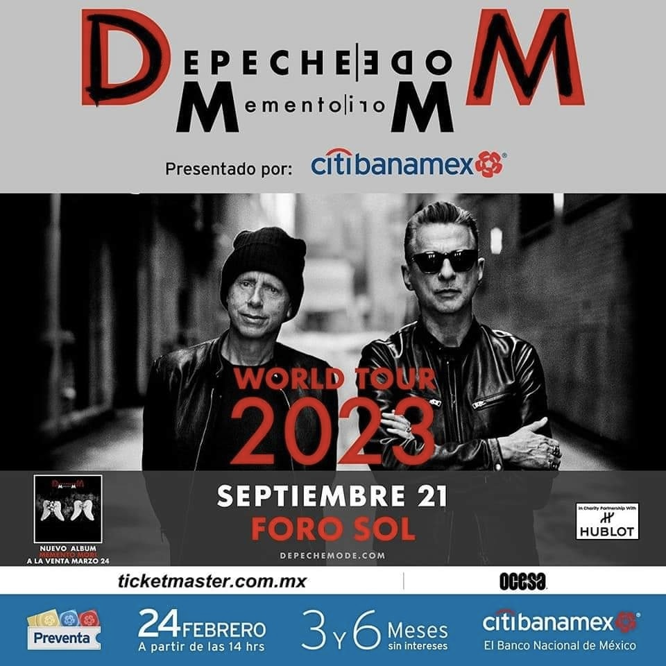 image 4 Depeche Mode vuelve a México en 2023 Summa Inferno | Metal + Rock & Alternative Music