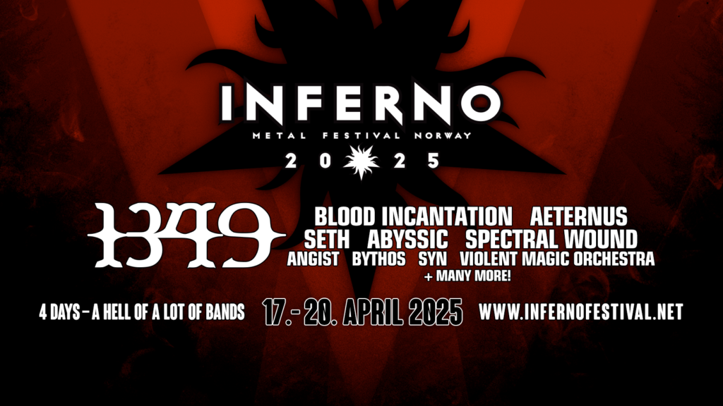 Inferno Metal Fest anuncia sus primeras bandas para 2025