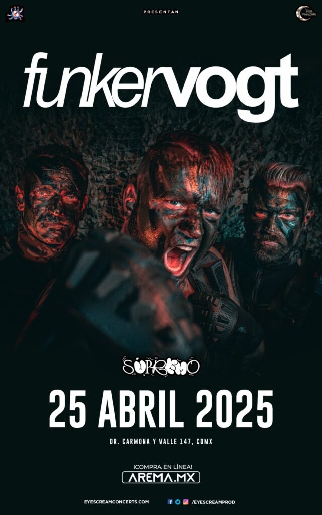 Funker Vogt regresa a la Ciudad de México con toda la rabia del EBM. 8 482231210 9573435446010764 5527513785635511152 n