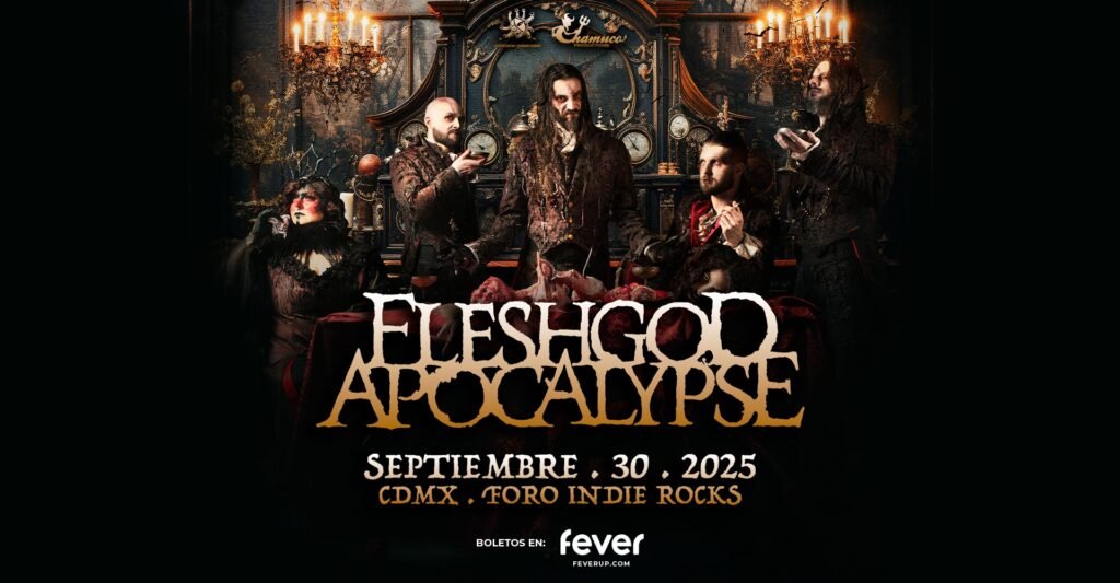 Fleshgod Apocalypse de vuelta a la Ciudad de México. 8 525483207 1274938117337320 73596903163356151 n
