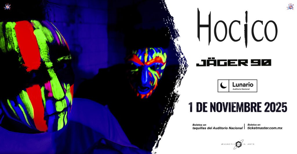 Hocico y Jager 90 desatarán el electrodark en el Lunario del Auditorio Nacional. 8 524901392 1304940604323450 2962079629124849035 n