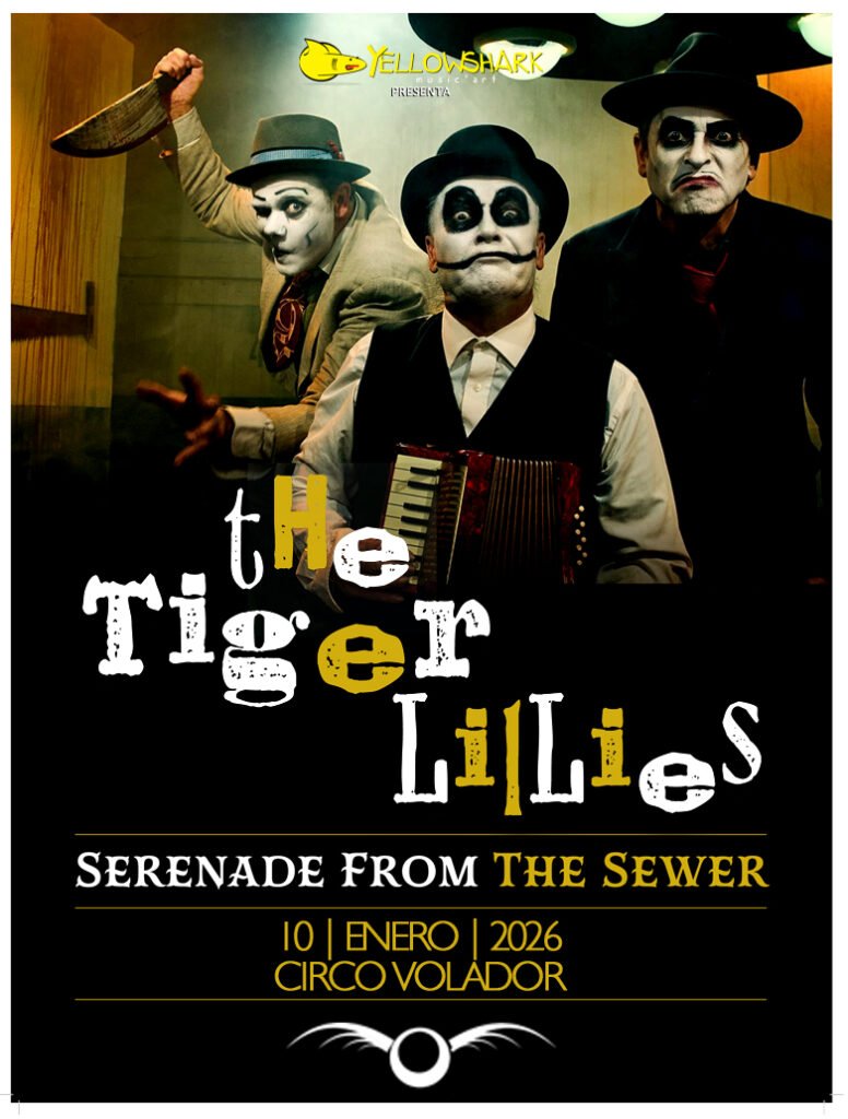 The Tiger Lillies vuelve a México con su nuevo show, 'Serenade from the Sewer' 9 Galeria Big TL 2026