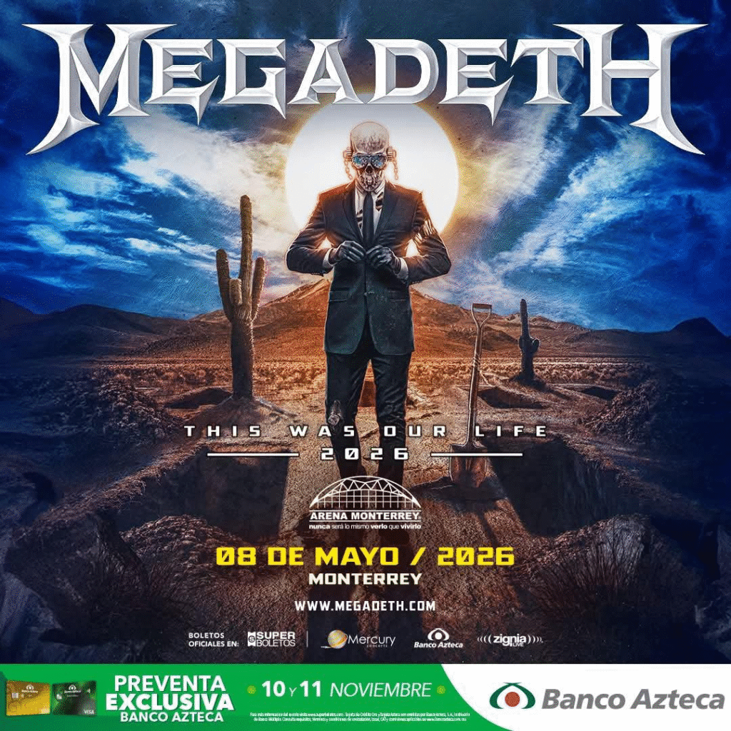 Megadeth anuncia gira por México en 2026 8 image 60