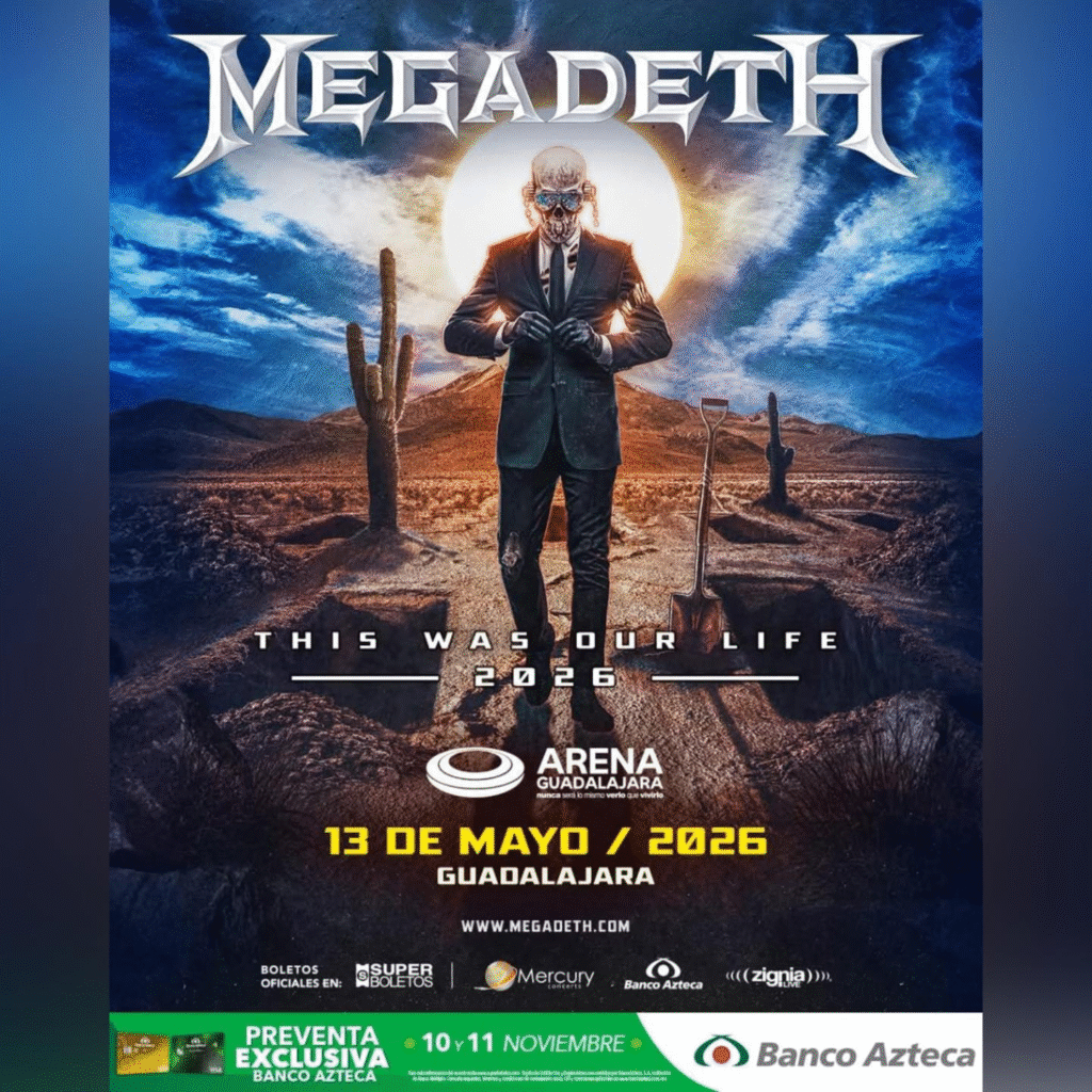 Megadeth anuncia gira por México en 2026 10 image 61