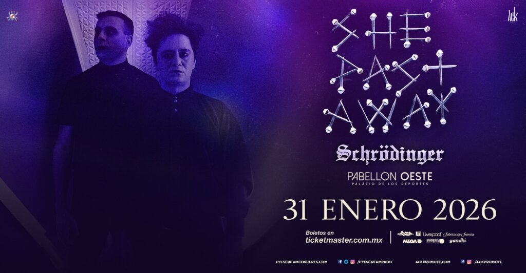 Noche de Post Punk y Dark Wave con She Past Away en la Ciudad de México. 8 557621121 1323501192481012 6977821151787156312 n