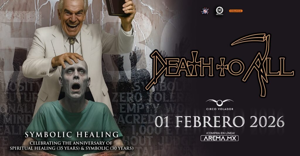 Death To All: el legado que no deja morir la memoria de Chuck Schuldiner regresa a Ciudad de México. 16 572505013 1350271653137299 6789570877848291131 n