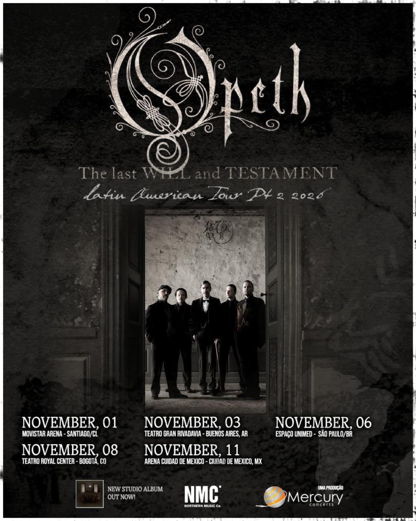 Opeth anuncia gira por América Latina en 2026 con The Last Will and Testament 6 image 65