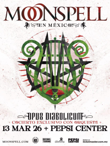 Concierto de Moonspell en México
