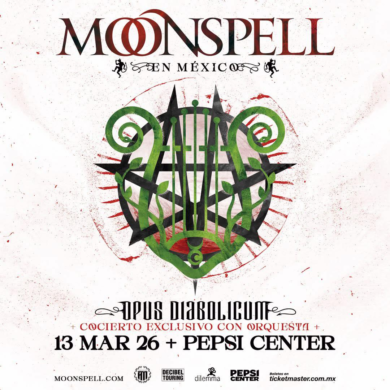 Concierto de Moonspell en México