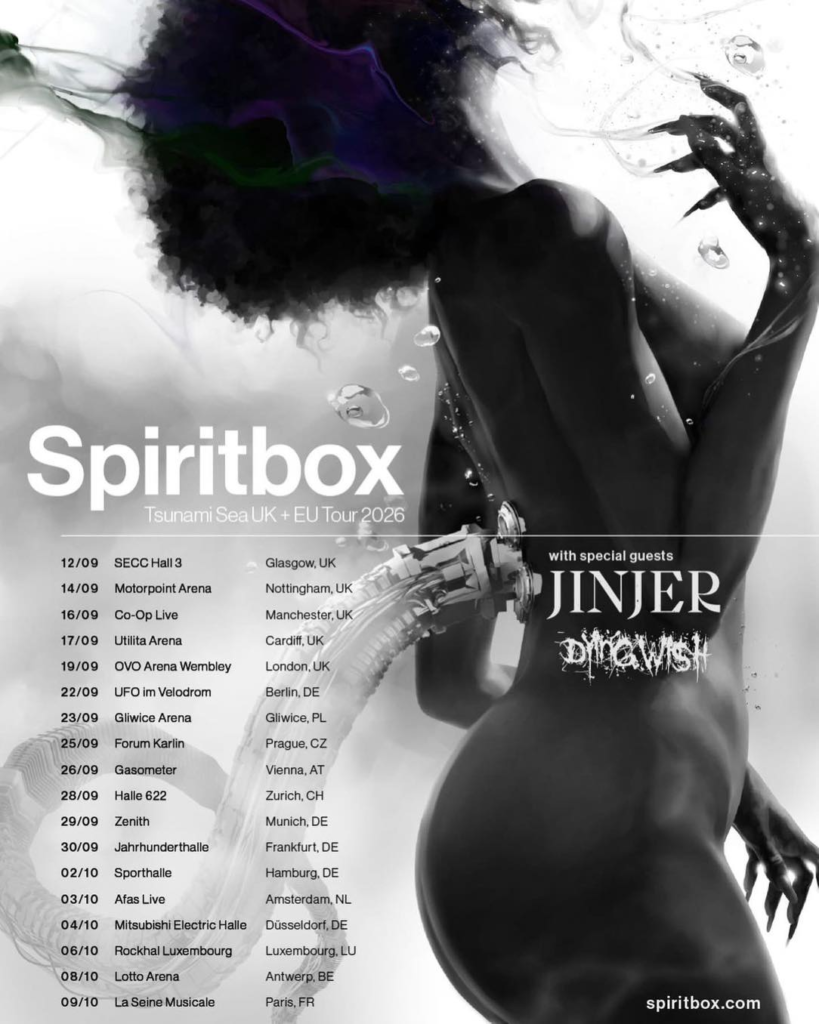 Spiritbox anuncia su Tsunami Sea UK + EU Tour 2026 con Jinjer y Dying Wish 9 image 70