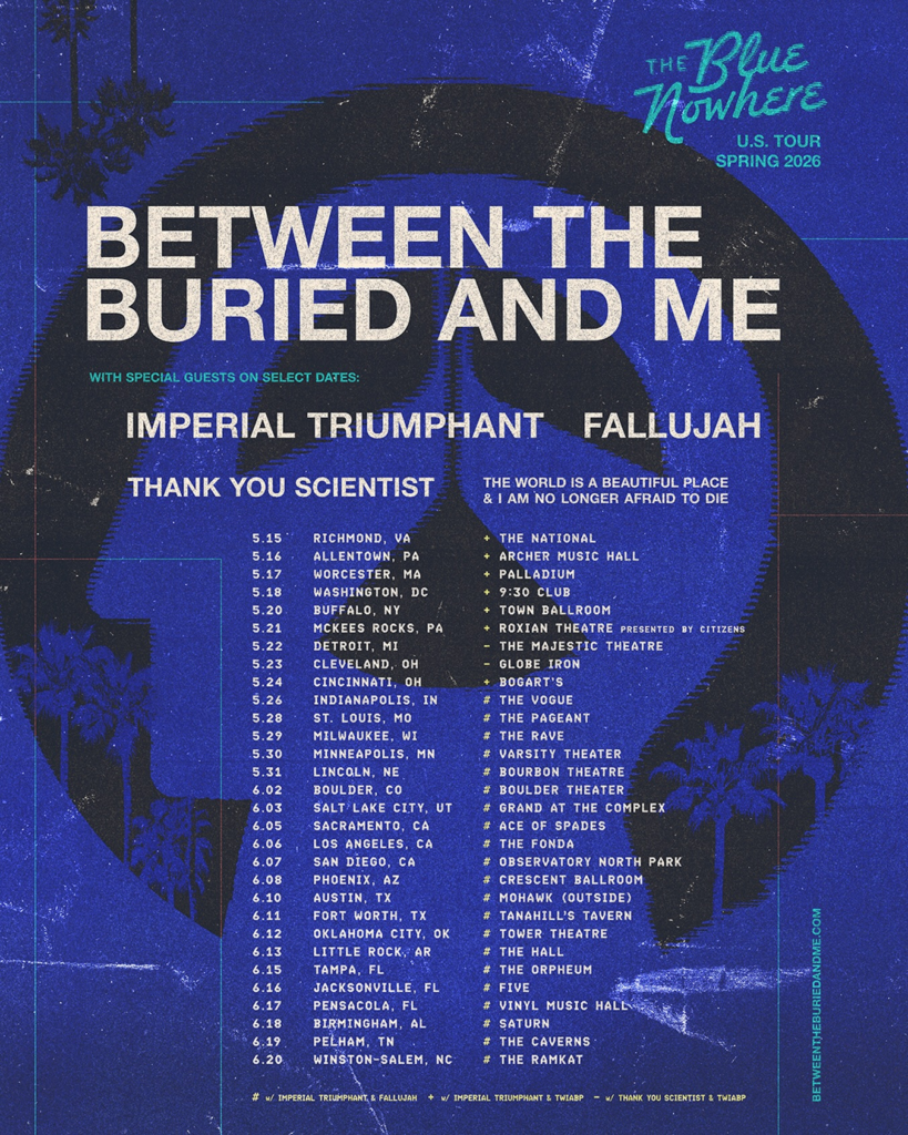 Between The Buried And Me anuncia gira por EE.UU. junto a Imperial Triumphant y Fallujah 9 image 89