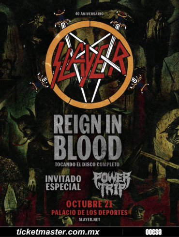 Slayer — CDMX [México] 2026