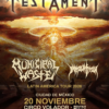 Testament + Municipal Waste + Immolation — CDMX [México]