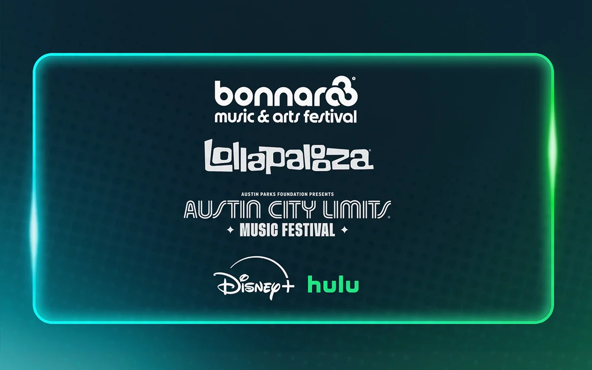 Disney+ transmitirá en vivo Bonnaroo, Lollapalooza y Austin City Limits para audiencias de todo el mundo