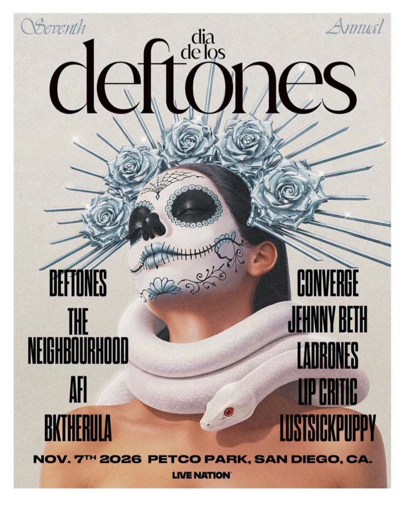 Deftones revela el cartel de Dia De Los Deftones 2026 12 Deftones revela el cartel de Dia De Los Deftones 2026