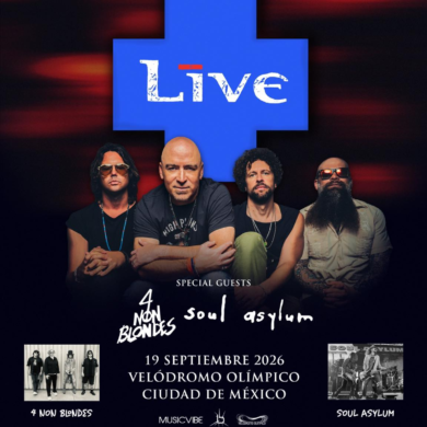 LIVE + 4 Non Blondes + Soul Asylum — CDMX [México]
