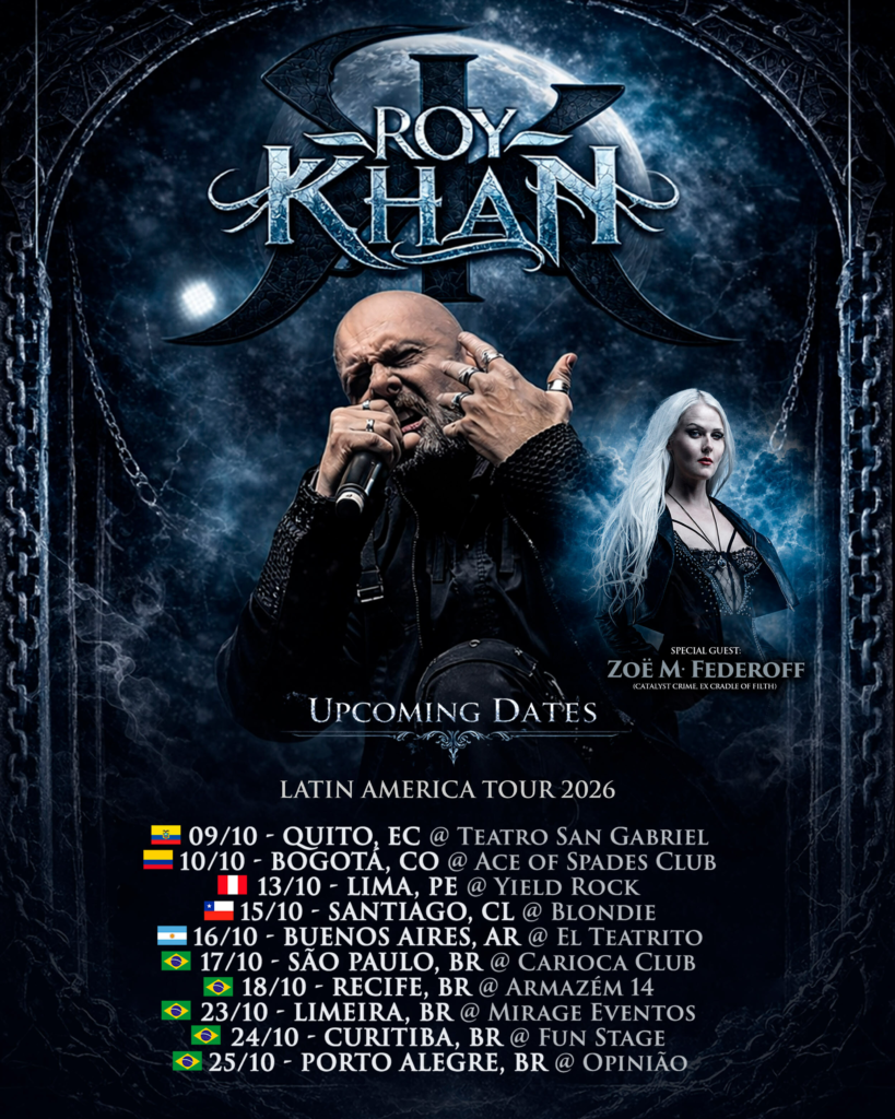 Zoë Marie Federoff se une a la gira sudamericana de Roy Khan en 2026 9 image 73