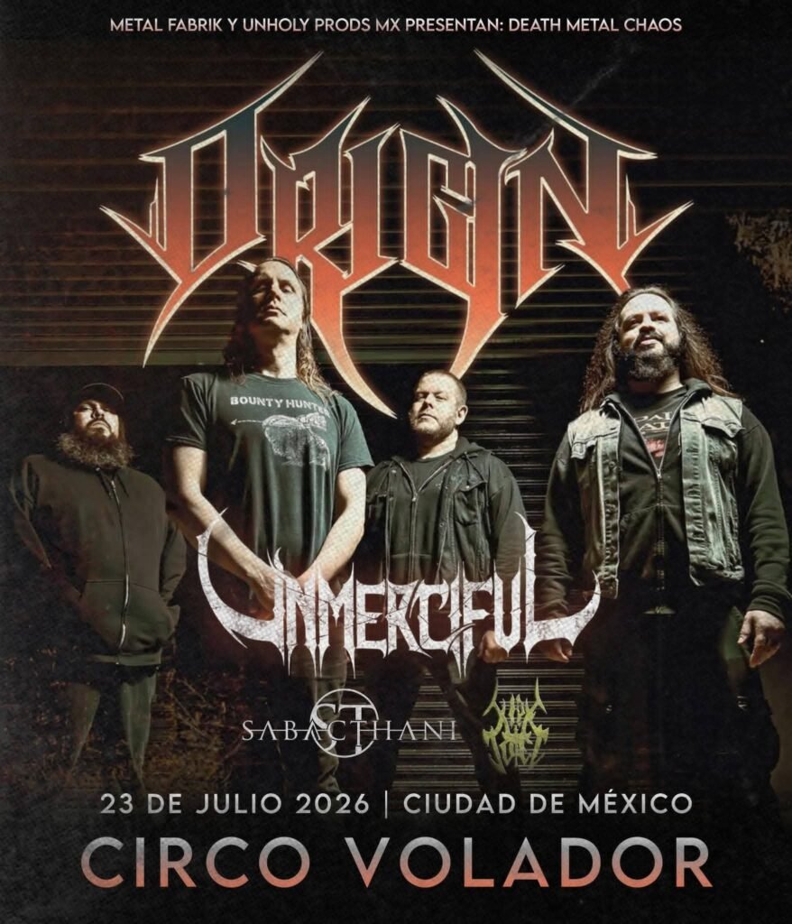 Origin y Unmerciful devastarán el Circo Volador en el evento "Death Metal Chaos" 16 1000147526